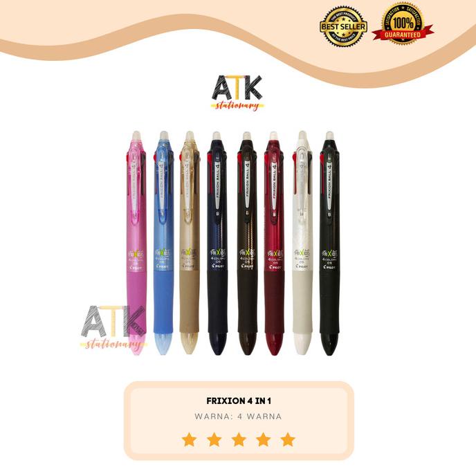 

Office & Stationery | Alat Tulis | Pulpen Pilot Frixion Clicker 4 In 1( Pulpen 4 Warna ) Atk | Best Seller