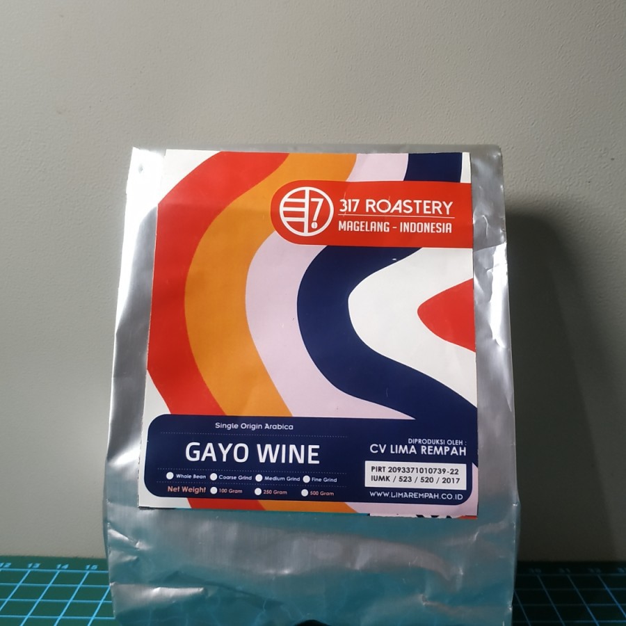 

Kopi Arabica Gayo Wine - roasted coffee 250gr