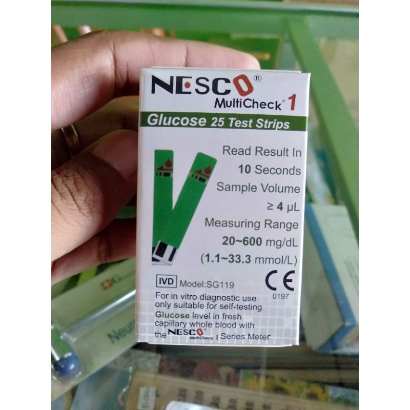 (COD) STRIP GLUCOSE NESCO