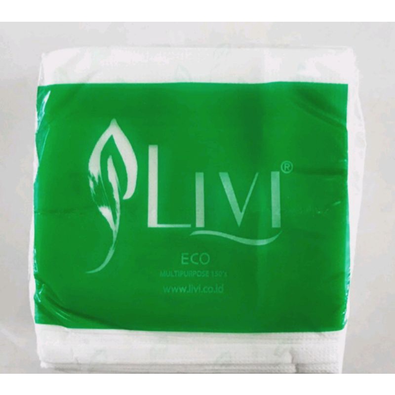 Tissue Livi eco multi purpose 150 shet(tissue meja makan)