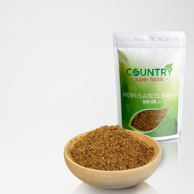 

[[COD]] Flaxseed Brown Powder - 500 gr - Bubuk Biji Rami Cokelat TERPERCAYA Kode 330