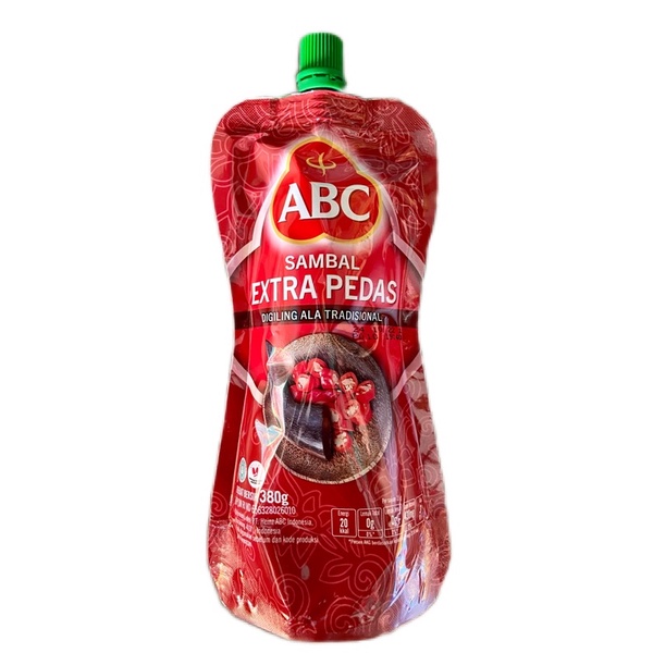 

abc sambal extra pedas pouch 380gr
