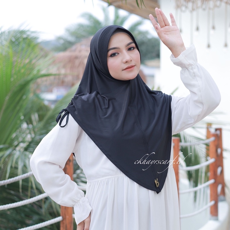 Jilbab Instan Serut ped