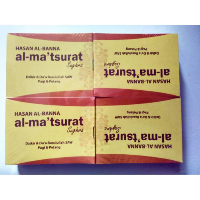 Al Matsurat Sughro Doa Dzikir Pagi Petang Original Shopee Indonesia