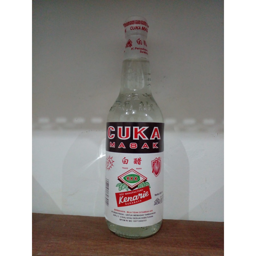 

cuka masak kkk kenarie 600 ml #halal#