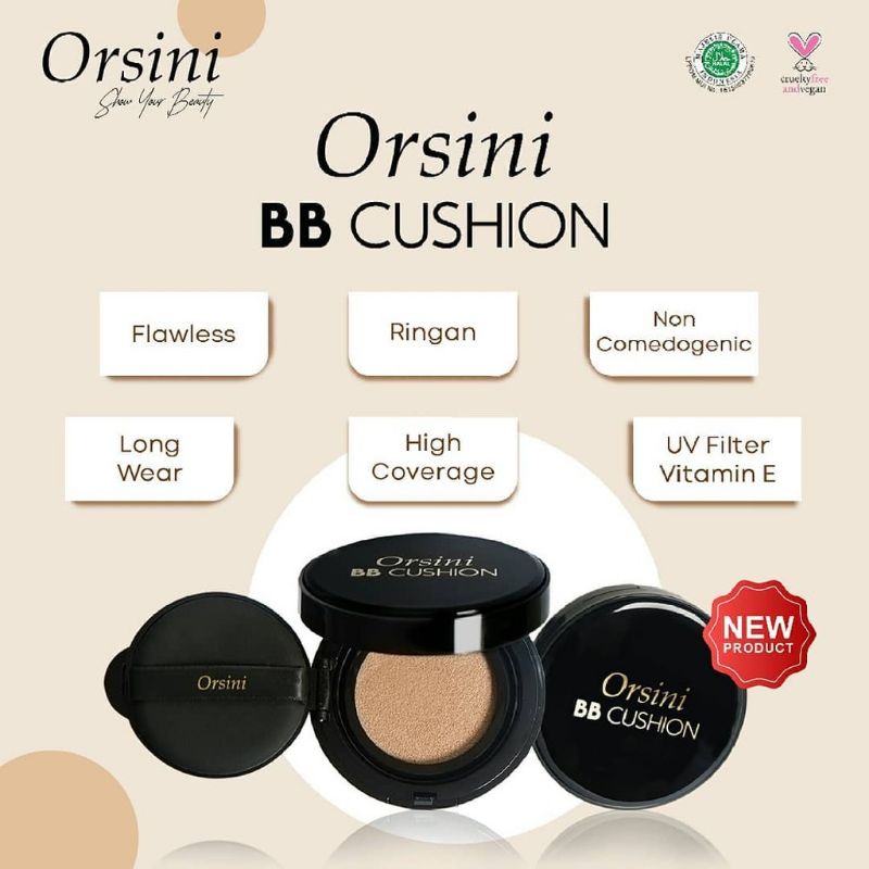 Orsini BB Cushion | Termurah BPOM