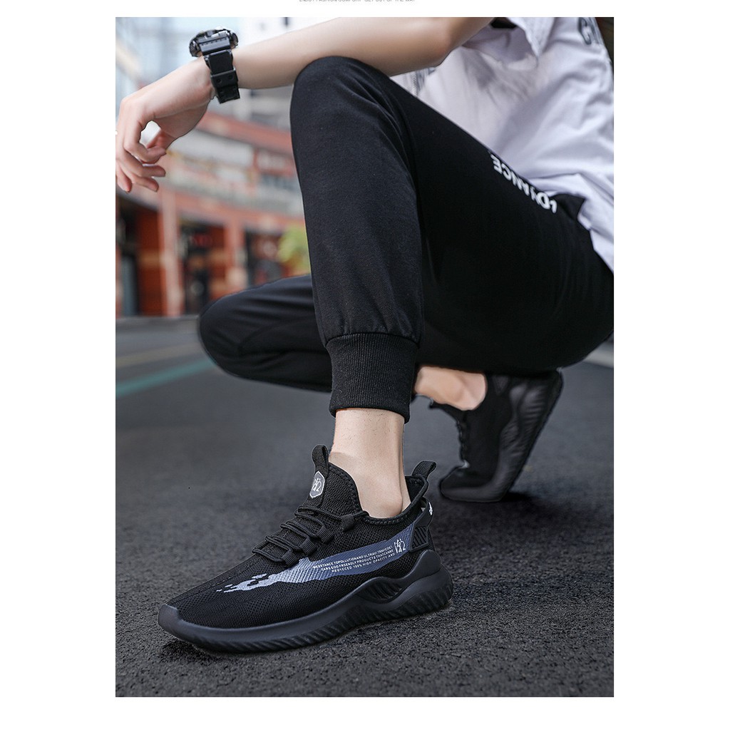 LP27 Sepatu Running Pria Tali Sneakers Shoes Sneaker Cowok Joging Sniker Lari Olah Raga Formal Olahraga Sport Laki Laki Karet Elastis Import Hitam Dan Putih Wanita Perempuan Converse Cewek Sekolah Kerja Casual Murah Keren Sepatu All Star Free Kaos Kaki