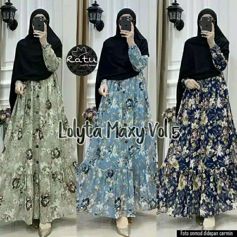 LOLITA MAXY VOL 5 / DRESS CERUTY PRINTING MOTIF