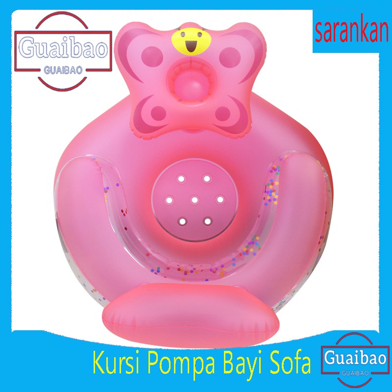 anak Sofa Kursi Duduk bayi tulip bunga tempat duduk bayi pola harimau musik Kursi duduk Baby Makan dan mandi kursi inflatable bayi Sofa buah zaitun pola Tiup Sofa Kursi