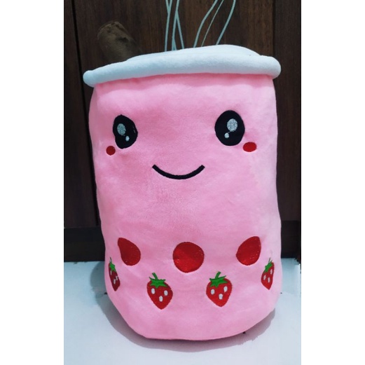 BONEKA BOBA JUMBO - BUBLE MILK - BONEKA LUCU Uk 40x28 cm