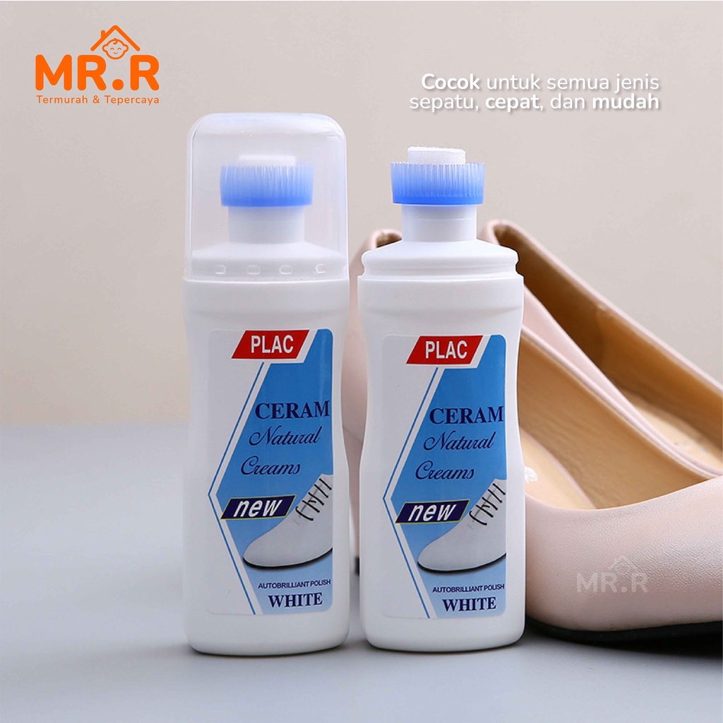 Pembersih Sepatu Putih Penghilang Noda Pemutih Sepatu White Perawatan Sepatu Tas Bag Shoes Cleaner