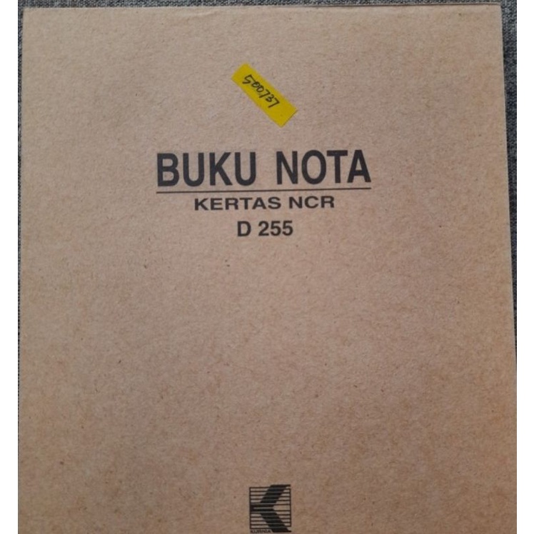 

Buku Nota 1/2 Folio Berdiri/Tegak 5 ply Kurnia 5 Rangkap