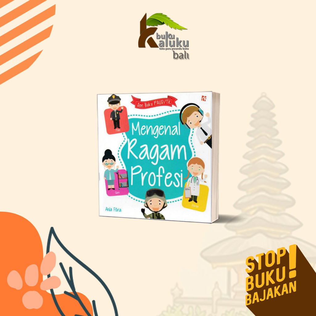 Jual SERI BUKU PAUD/TK MENGENAL RAGAM PROFESI | Shopee Indonesia