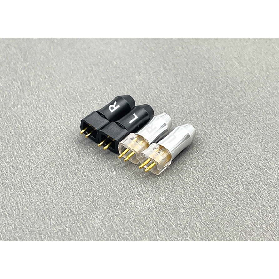 Konektor HIFI Bahan Tembaga Lapis Emas Ukuran 0.78mm Untuk Earbuds TFZ