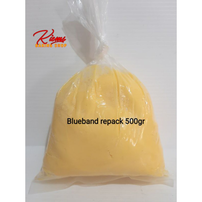 

Mentega merk Blueband repack 500gr