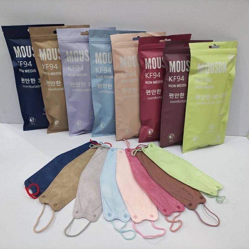 MASKER KF94 MOUSON 3D MURAH/MASKER KF94 3D DESIGN