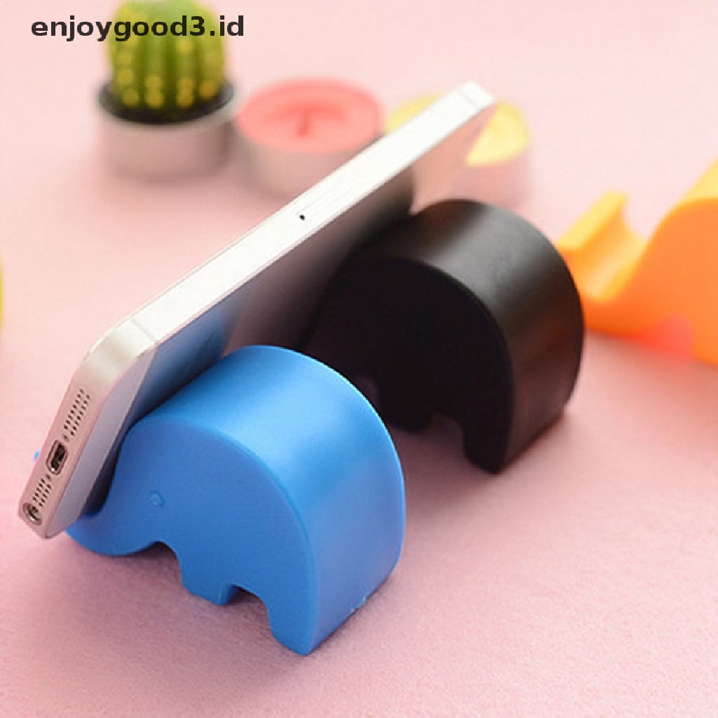 (Rready Stock) 1PC Stand Dudukan Handphone Universal Bentuk Gajah (ID)