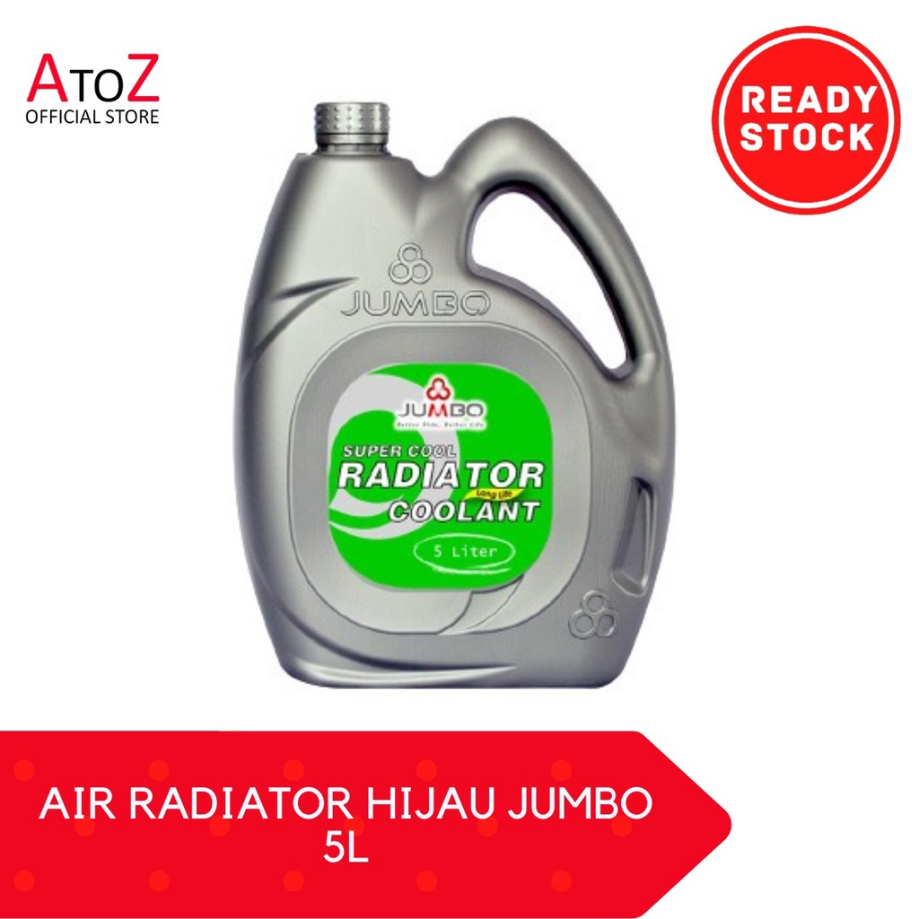 AIR RADIATOR HIJAU JUMBO 5L - Jumbo Super Cool Radiator Coolant Ukuran ...