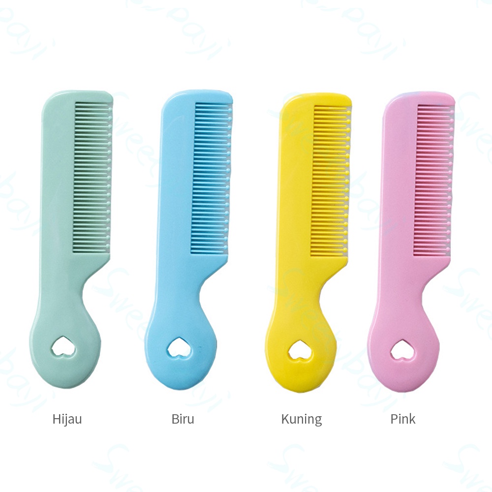 Sweetybayi Sisir bayi newborn Sisir anak lembut Baby comb