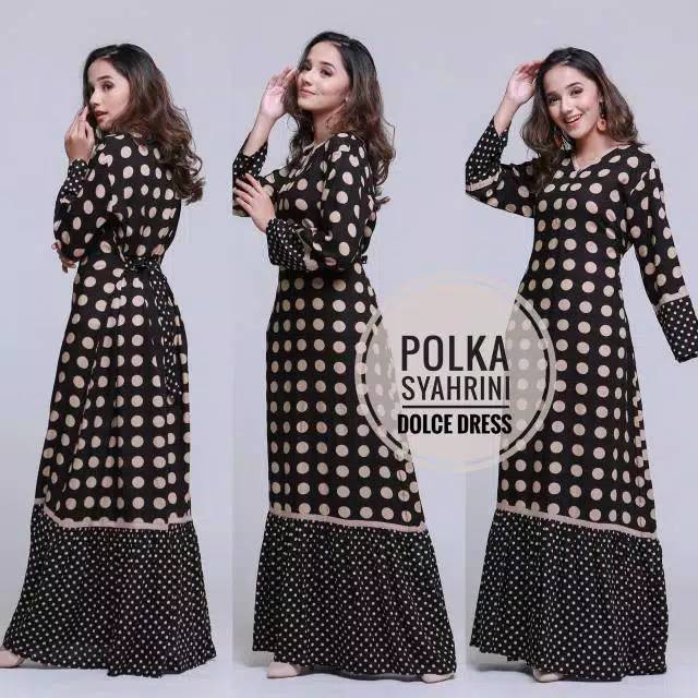 DASTER ARAB POLKA SYAHRINI DOLCEDRESS