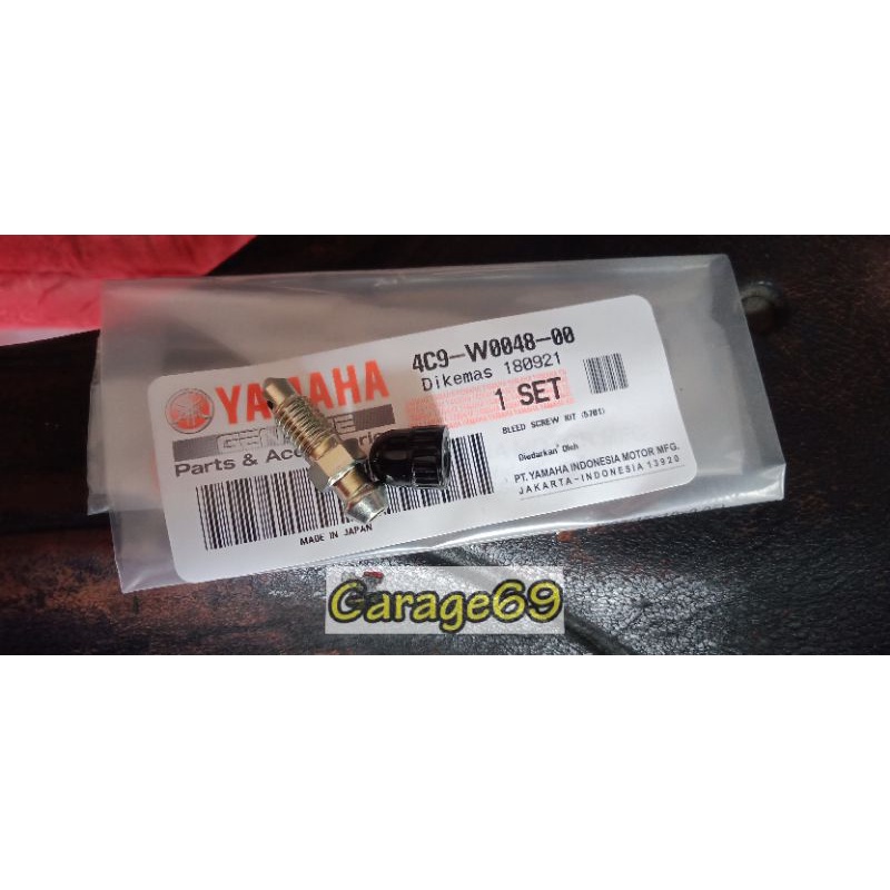 BAUT NEPEL PEMBUANGAN ANGIN KALIPER CAKRAM RX KING RXKING RXZ RXK RXS F1ZR F1Z FIZR FORCE ONE ALFA S