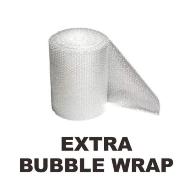 

Packing tambahn extra bubble wrap pelindung supaya paket lebih aman