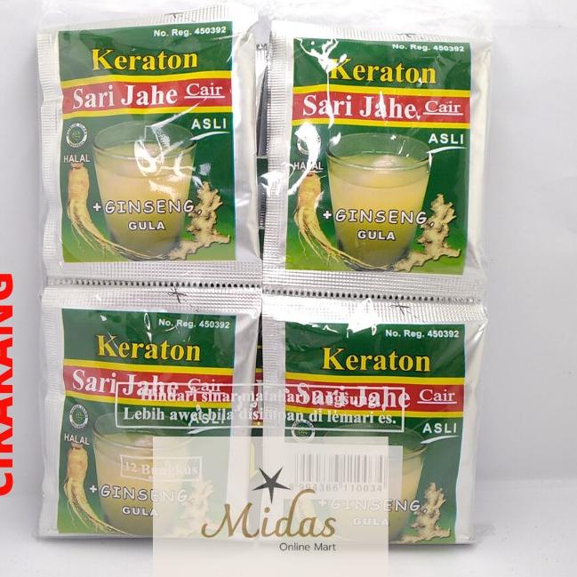 

[6] Keraton Sari Jahe 12 Sachet 561YUQA