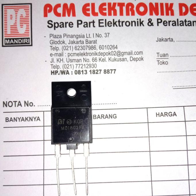 Md1802Fx Md1802 Fx Md 1802Fx 1802 St To247 To-247 Pcmelebik54 Buru Order