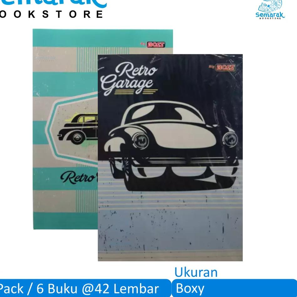 

Kejutan Untung Big Boss Campus Buku Tulis Sekolah Besar [1 Pack / 6 Pcs @42 Lembar]