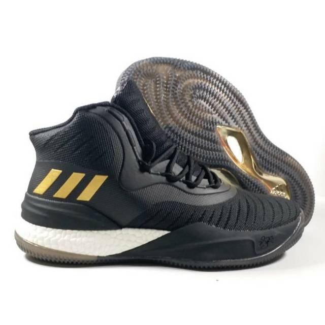 adidas d rose 8 black gold