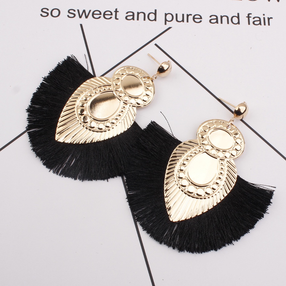 Baru rumbai anting-anting bohemian fashion retro burung anting-anting Eropa dan Amerika berlebihan g