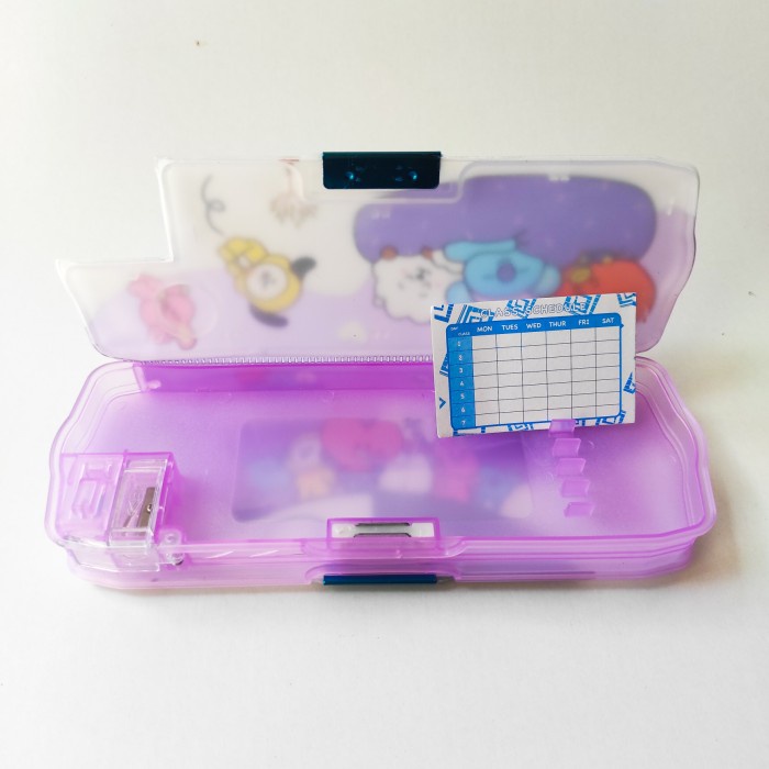 

Hemat Kotak Pensil Magnet Bt21 Korean Series/ Tempat Pensil Fancy Diskon