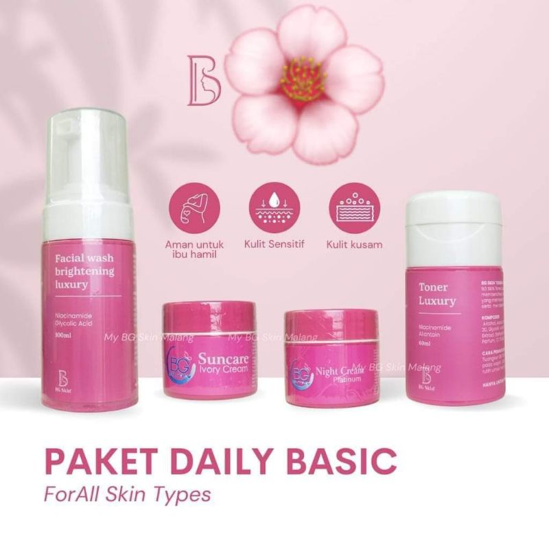 BG skin - BG skincare - cream BG skin - cream BG skincare - BG skin paket luxury - BG skincare luxury - BG skin acne - BG skincare paket acne - BG skin brightening glow - BG skin acne sensitif - BG skin platinum - BG skin paket daily basic - BG skincare