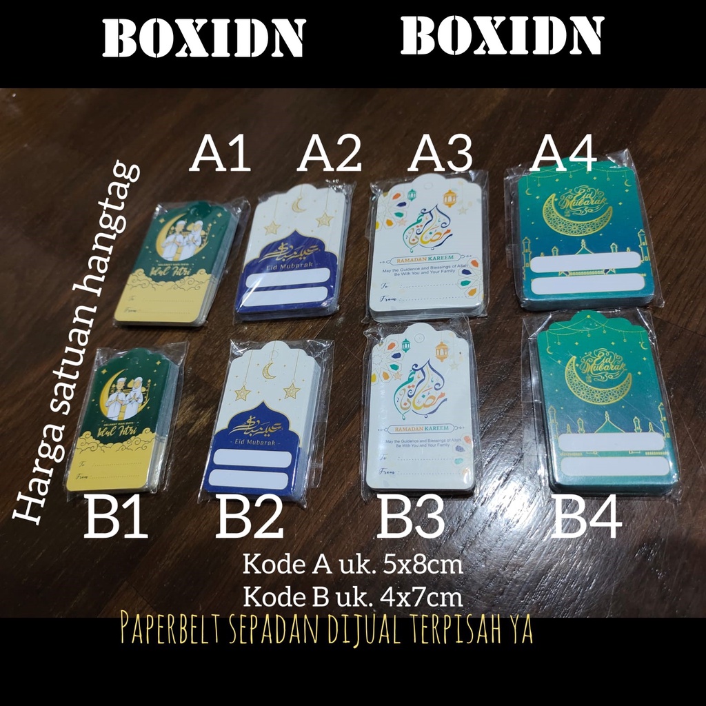 

Hangtag Lebaran Hangtag Idul Fitri Hang Tag Lebaran Hangtag Box lebaran Label Gantung Eid Mubarak Paperbelt Lebaran Hangtag Parcel