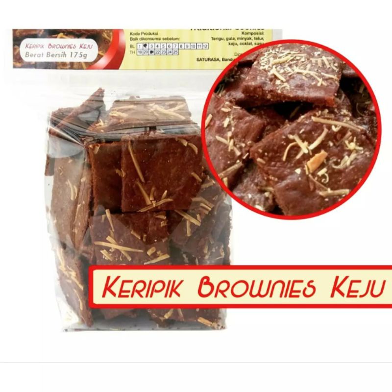 

Kukis keripik Brownies Keju Kacang