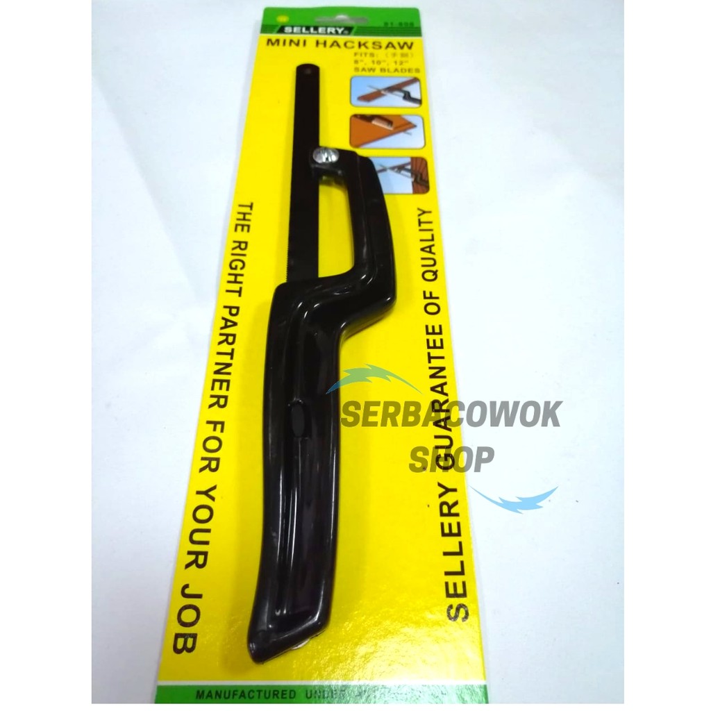 Termurah Gagang Gergaji Mini Hacksaw Sellery Hq Berkualitas