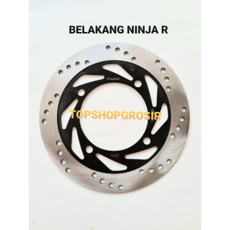 Piringan Rem Disk Cakram Piring Disk Belakang Ninja R Lobang Baut 4 Anti Karat