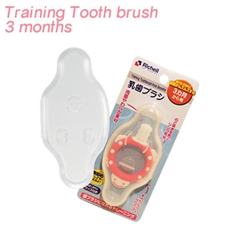 Richell Baby Training Toothbrush 3 months Sikat Gigi Bayi WHS