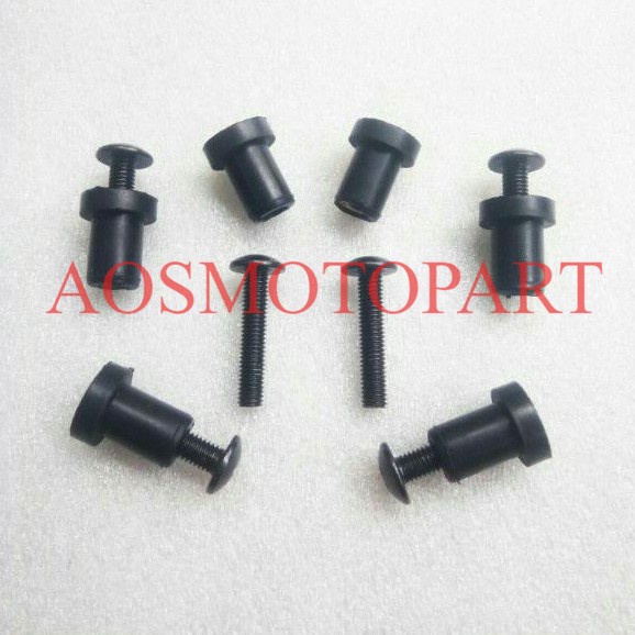 WELLNUT WELL NUT MUR TEBAL KARET BAUT VISOR BODY NMAX X RIDE AEROX CBR XMAX LEXI PCX NINJA GSX R15