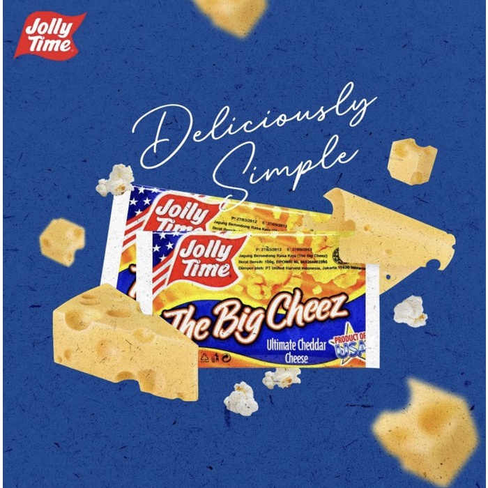 

INSTANT-CAMILAN- JOLLY TIME MICROWAVE POPCORN THE BIG CHEEZE 100 GR -CAMILAN-INSTANT.