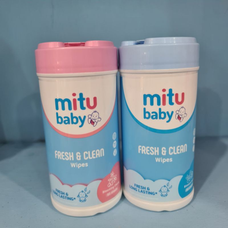 Mitu Baby Fresh &amp; Clean Wipes / Tissue Basah