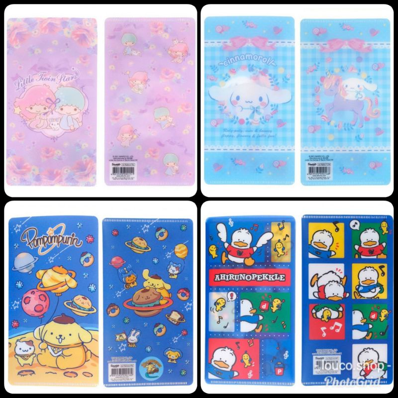 

Map File Folder Multifungsi Sanrio Little Twin Stars Cinnamoroll Pompompurin Ahiru No Pekkle