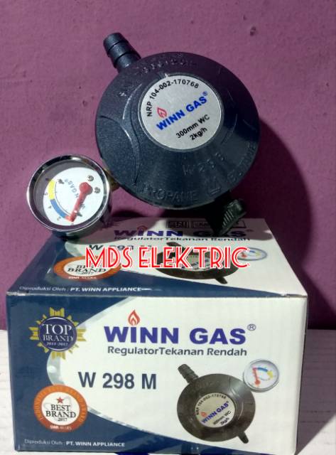 Regulator Gas Meter Tekanan rendah WINN GAS W 298 M