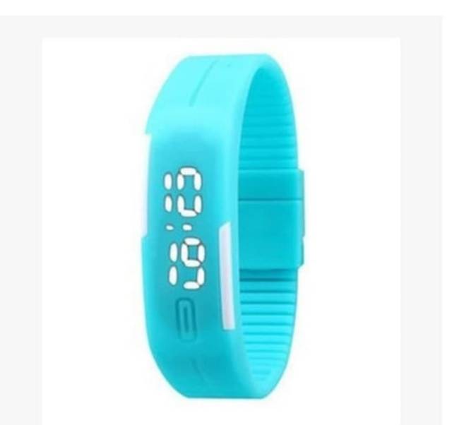 Jam Tangan gelang LED digital anti air unisex sport