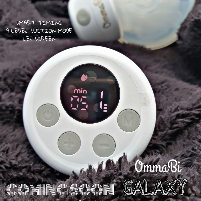 Pompa Asi Ommabi Galaxy HANDSFREE Portable lengkap full set elektrik