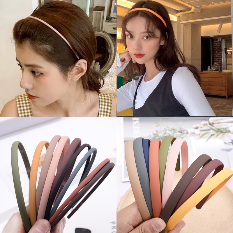 Bando Lebar 0.5cm 1.2cm anti slip Gaya Korea Untuk Wanita