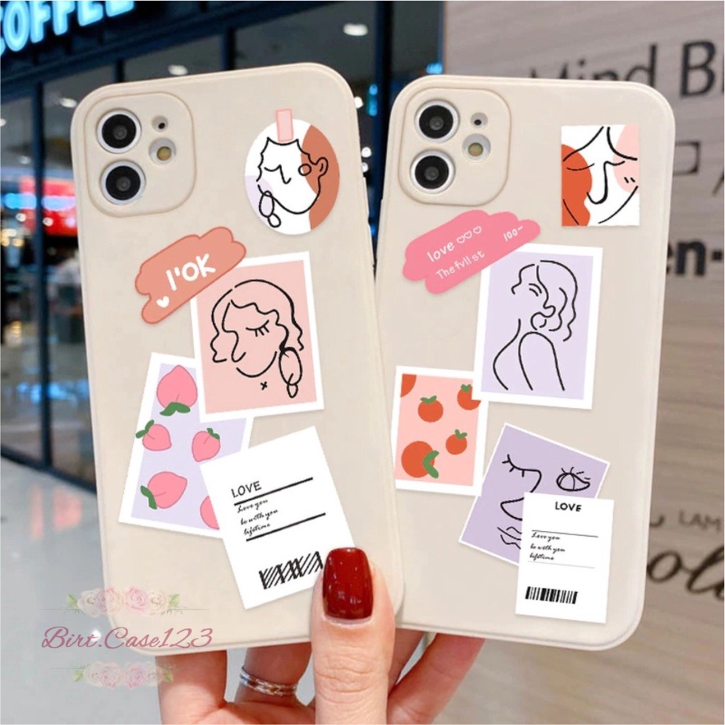 SOFTCASE MACARON PELINDUNG KAMERA CUSTOM GIRL CUTE OPPO VIVO SAMSUNG REALME XIAOMI IPHONE INFINIX FOR ALL TYPE BC6559