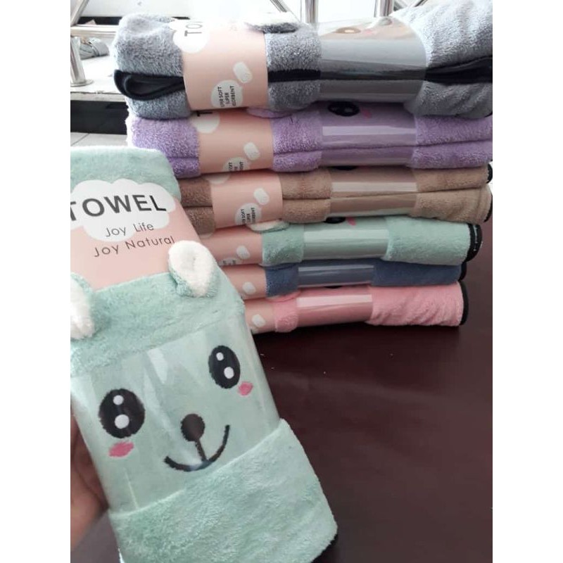 handuk towel / towel joy life / towel joy natural