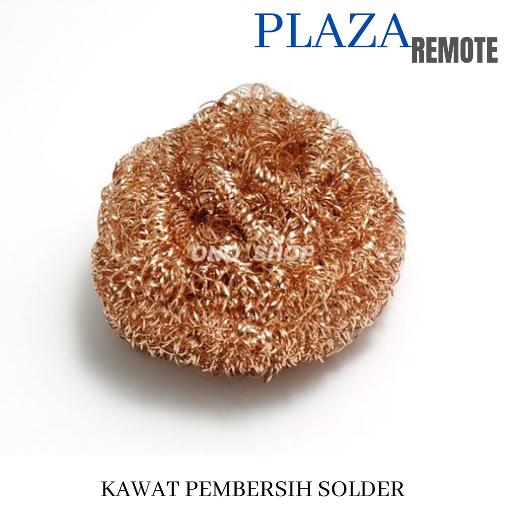 KAWAT PEMBERSIH TIMAH COOPER BALL / KAWAT PEMBERSIH MATA SOLDER / KAWAT PEMBERSIH TIMAH