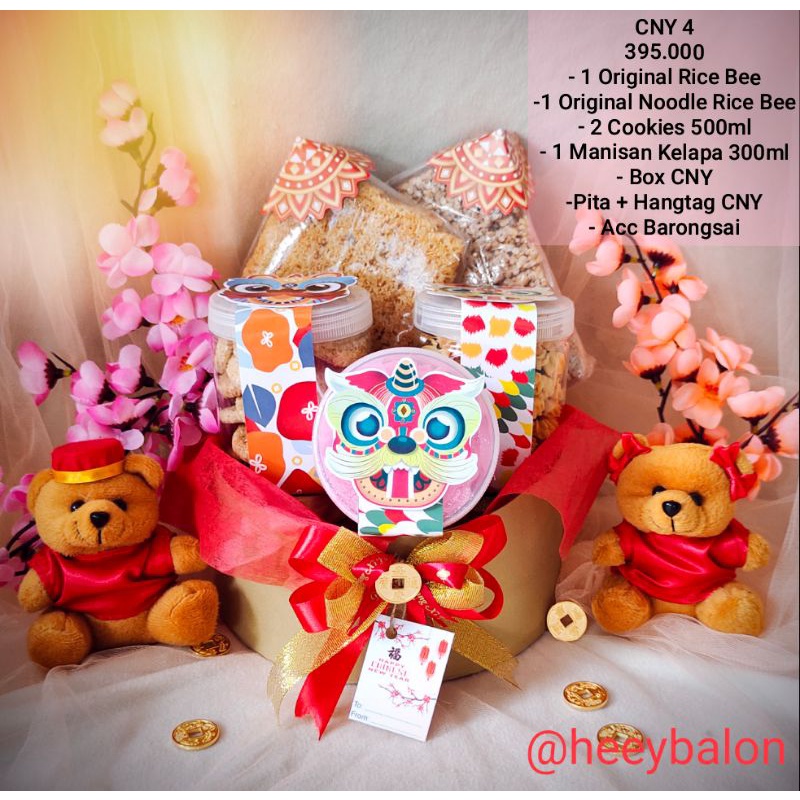 

Ready Hampers Imlek/Parcel Imlek/Kue Imlek/Kue Kering/Hantaran Imlek/Kue Keranjang